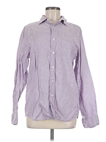 Uniqlo Long Sleeve Button-Down Shirt (view 1)