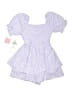 Rare Editions 100% Polyester Purple Dress Size 7 - photo 2