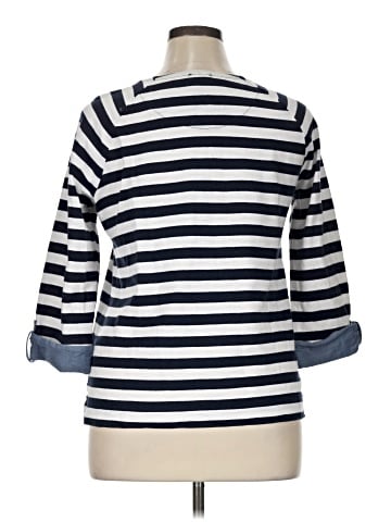 Jones New York Signature 3/4 Sleeve Top (view 2)