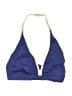 Lands' End Color Block Blue Swimsuit Top Size 10 - photo 1