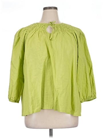 Marc New York Andrew Marc 3/4 Sleeve Blouse (view 1)