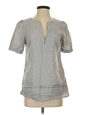 Carole Little Short Sleeve Blouse (view 1)