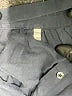 Unbranded Solid Black 3/4 Sleeve Button-Down Shirt Size XS - photo 7