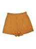 Danielle Bernstein Stripes Yellow Shorts Size 12 - photo 1