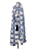 Lulus 100% Polyester Blue Coat Size S - photo 5