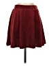 SO Solid Burgundy Casual Skirt Size S - photo 1