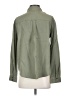 UpWest 100% Lyocell Green Long Sleeve Button-Down Shirt Size XS - photo 2
