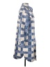 Lulus 100% Polyester Blue Coat Size S - photo 4