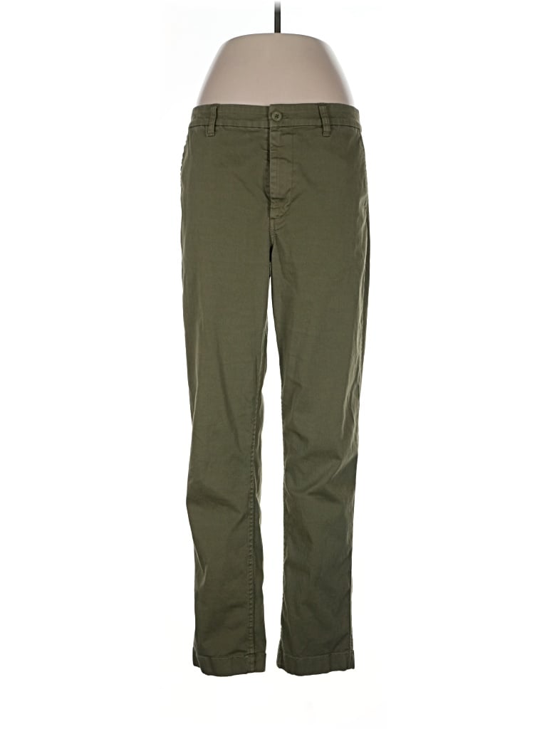 Pre-owned Jcrew Casual Pants In Green
