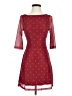 Cider Polka Dots Burgundy Cocktail Dress Size XS - photo 1