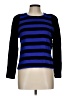 Canvas Backs Stripes Blue Pullover Sweater Size L - photo 1