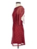Cider Polka Dots Burgundy Cocktail Dress Size XS - photo 5