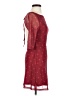 Cider Polka Dots Burgundy Cocktail Dress Size XS - photo 4