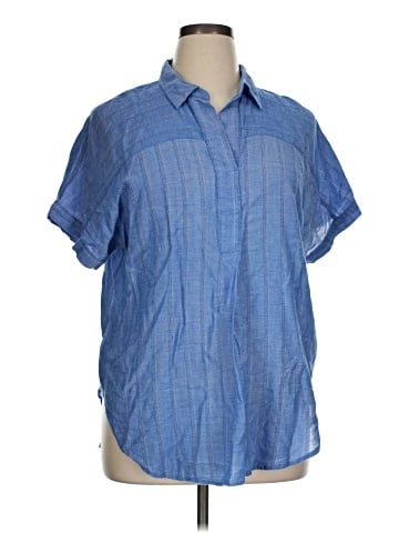 Mossimo Short Sleeve Blouse (view 1)