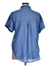 Mossimo Blue Short Sleeve Blouse Size XL - photo 2