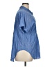 Mossimo Blue Short Sleeve Blouse Size XL - photo 4