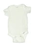 Gerber Solid Ivory Short Sleeve Onesie Size Newborn - photo 1
