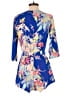 Unbranded Print Blue Romper Size M (estimated) - photo 2