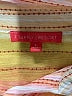 Z Supply 100% Rayon Stripes Orange Long Sleeve Blouse Size L - photo 7
