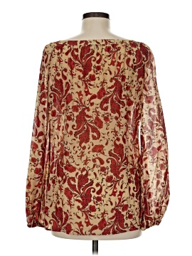 Audrey Talbott Long Sleeve Silk Top (view 2)
