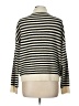 Unbranded 100% Acrylic Stripes Ivory Pullover Sweater Size L - photo 2