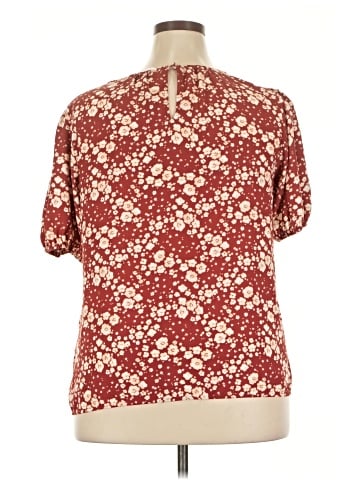 LC Lauren Conrad Short Sleeve Blouse (view 2)