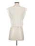 BCBGeneration Ivory Sleeveless Blouse Size S - photo 2
