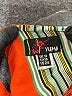 Yumi 100% Polyester Graphic Orange Casual Dress Size 2 - photo 7