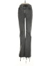 Le Jean Chevron-herringbone Gray Jeans Size 25 waist - photo 1