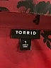 Torrid 100% Polyester Burgundy 3/4 Sleeve Blouse Size 1X (1) - photo 8