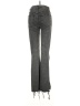 Le Jean Chevron-herringbone Gray Jeans Size 25 waist - photo 2