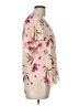Pleione 100% Polyester Pink Short Sleeve Blouse Size L - photo 4