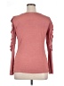 Cha Cha Vente Pink Long Sleeve Top Size XL (petite) - photo 2