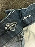 St. John's Bay Chevron-herringbone Blue Jeans Size 18 - photo 4