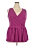 Lane Bryant Purple Sleeveless Blouse Size 18 - 20 Plus - photo 1
