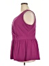Lane Bryant Purple Sleeveless Blouse Size 18 - 20 Plus - photo 5