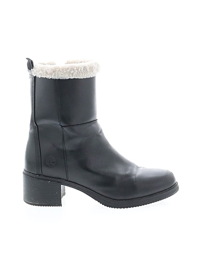 Pre-owned Timberland Ankle Boots In Black