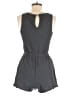 UpWest 100% Cotton Solid Gray Romper Size S - photo 2