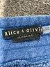 Alice + Olivia Blue Casual Pants Size S - photo 7