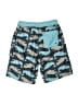 Gymboree 100% Polyester Teal Board Shorts Size 8 - photo 2
