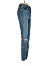 GRLFRND Hearts Blue Jeans Size 25 waist - photo 4