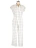 Unbranded Plaid Ivory White Jumpsuit Size SmEstimated - photo 1
