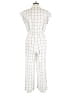 Unbranded Plaid Ivory White Jumpsuit Size SmEstimated - photo 2