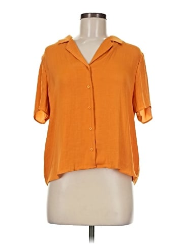 RACHEL Rachel Roy Short Sleeve Blouse (view 1)