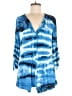 Young Fabulous & Broke Tie-dye Blue Romper Size S - photo 1