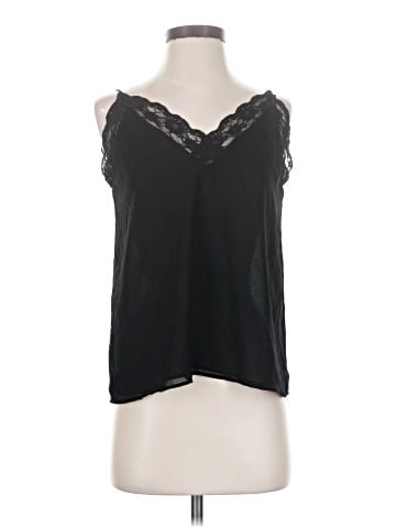 Zara Basic Sleeveless T-Shirt (view 1)