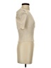 Express Ivory Short Sleeve Top Size XXS - photo 4