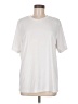 Fabletics Solid White Short Sleeve T-Shirt Size M - photo 1