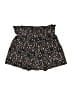 Mi ami 100% Rayon Floral Black Shorts Size S - photo 2