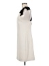 MNG 100% Polyester Solid Ivory Casual Dress Size 6 - photo 5
